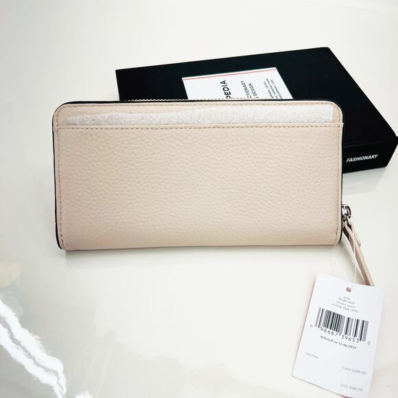 KATE SPADE NY NWT Chester Street Neda Wallet Warm Beige Zip Around Continental - Picture 4 of 8